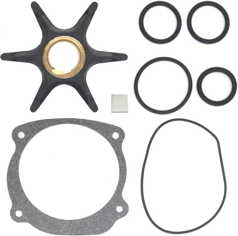 QUICKMARINER QuickMarine 5001593 Boat Water Pump Impeller Service Kit for Johnson Evinrude 85-300 HP V4 V6 Outboard Motors replaces 0395864 Sierra 18-3059 Marine Engine - Image 5
